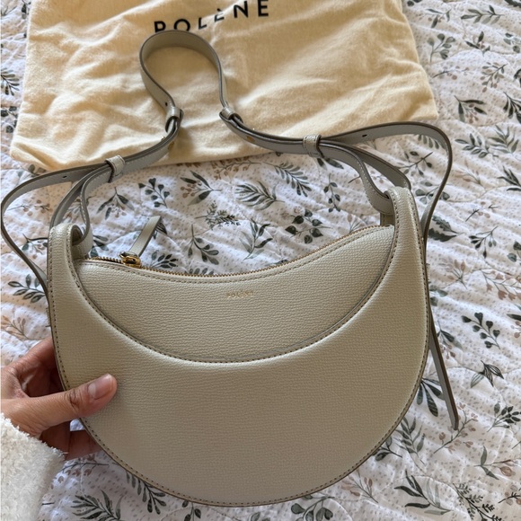 Polene Numéro Dix Edition Textured Chalk Bag - Picture 12 of 16